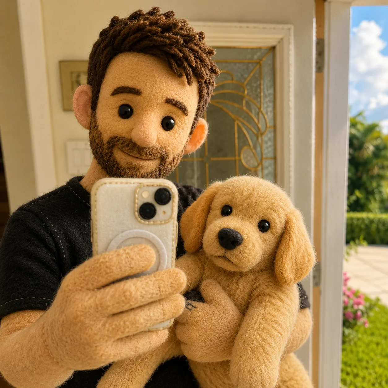 Jason the Creator — the AIMusicVideo.com mascot puppet