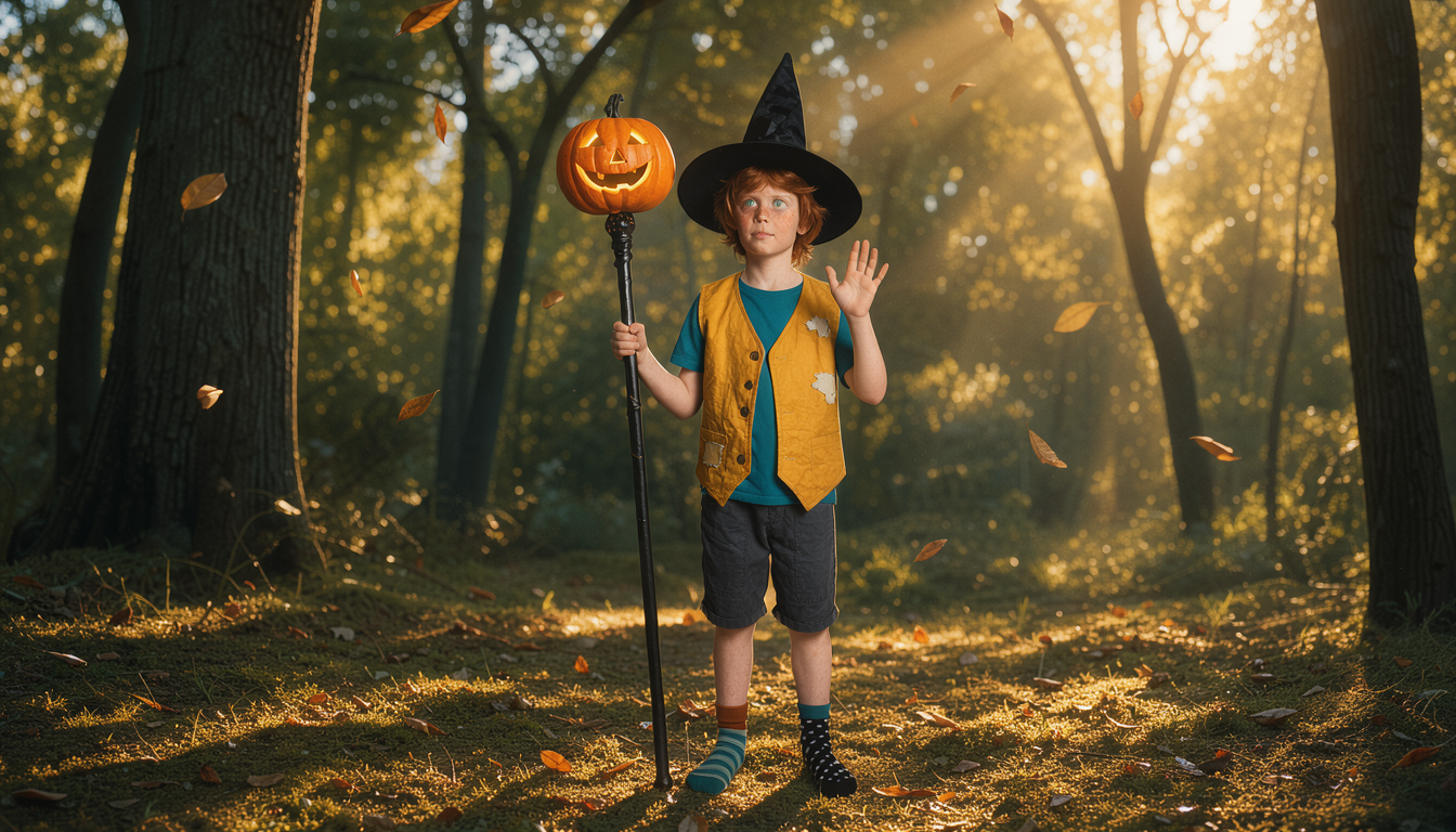 Pumpkin Spark and the silent chemistry of falling leaves cover art