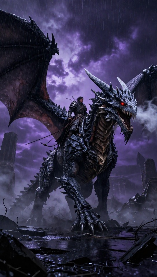The Dragon's Rider (v2) cover art