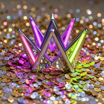 Neon Crown Queen (v2) cover art