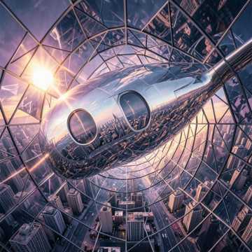 Runway Through Glass (v1) cover art