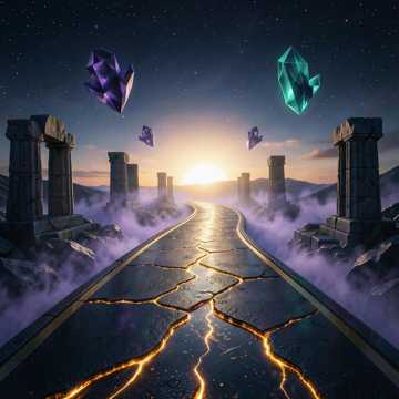 Alchemy of the Midnight Road (v2) cover art