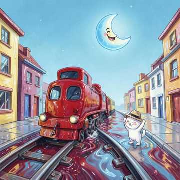 Painted Moon Parade (v1) cover art