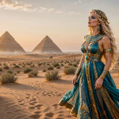 A Pharoh s Tale AI music video