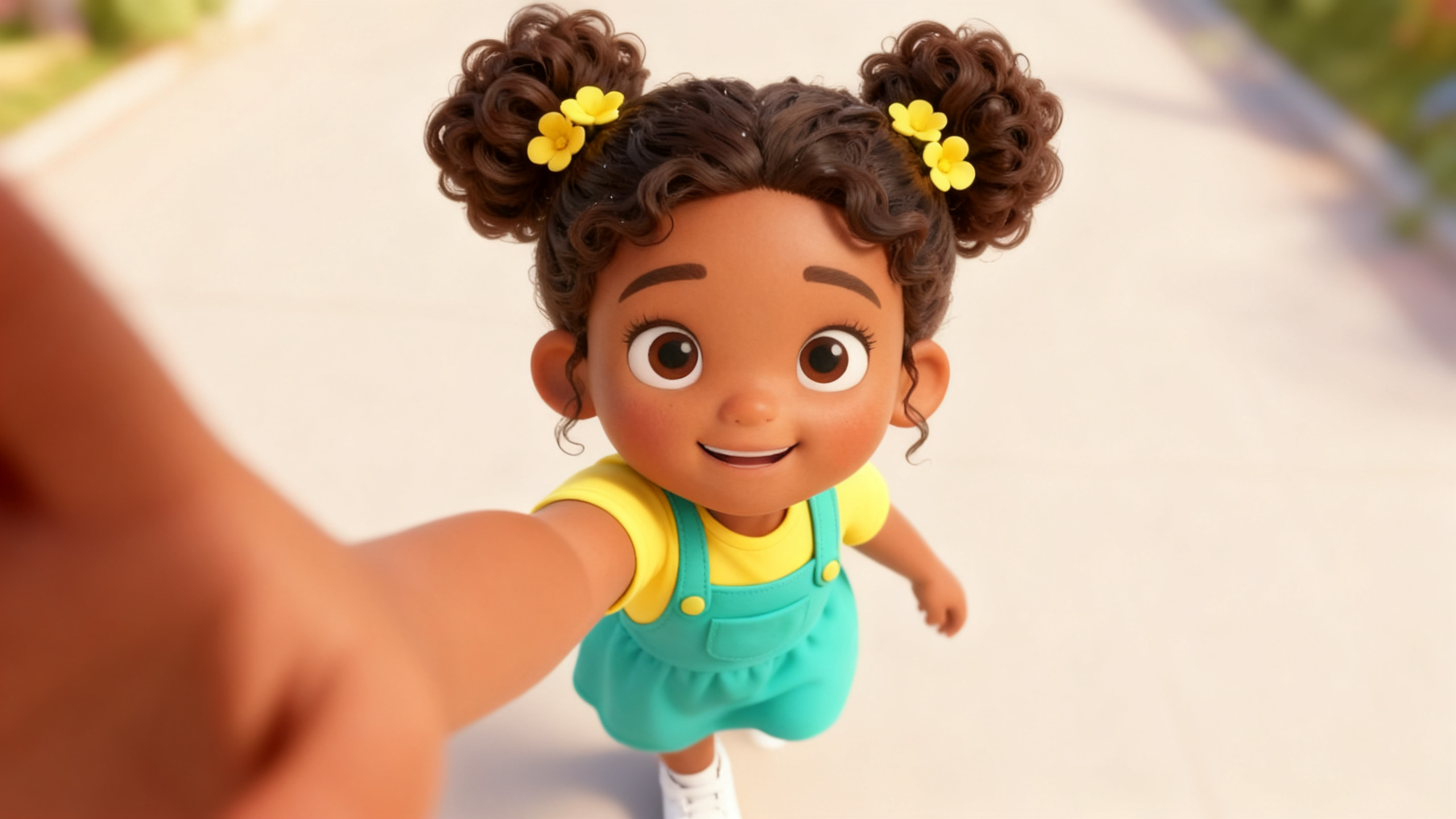 Mundo Cheio de Cor AI music video