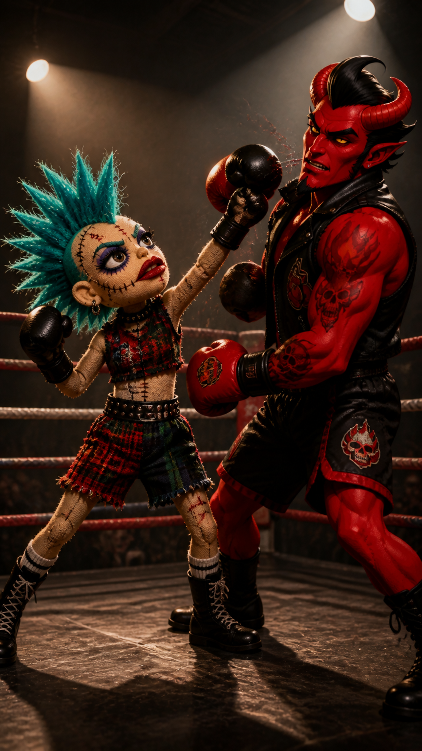 Boxing Match - oh it's on inferno mixmaster you cover art