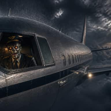 Captain Below the Clouds (v1) AI music video