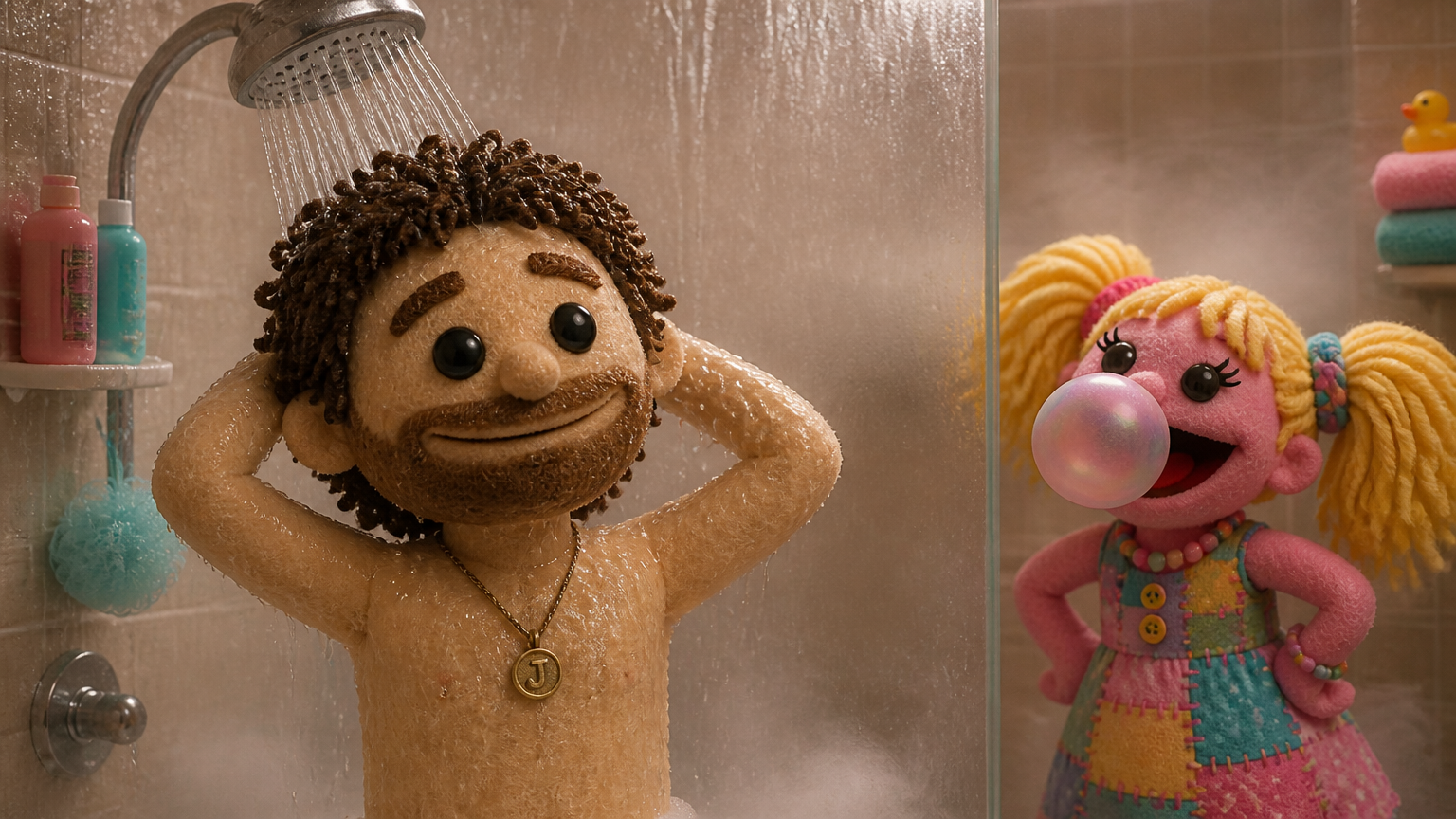 Steam billows from the bathroom, enveloping the room in a hazy mist. The recurring character stands under the shower, water cascading down in rhythmic pulses. Suddenly, the shower curtain is yanked aside. A silhouette looms, knife raised high. A series of quick cuts capture the ensuing chaos — wild eyes, a flailing hand, droplets turning crimson. The showerhead continues its relentless spray, drowning out a chilling scream that echoes, "Eeee eee eee!" Storyboard cover art