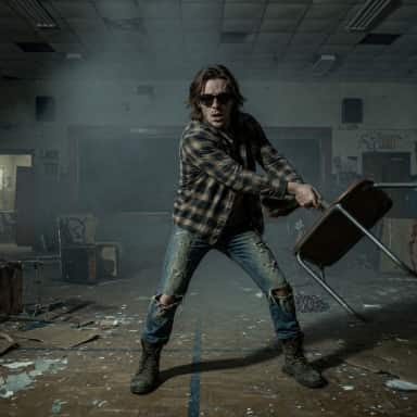 Wake Me Empty AI music video