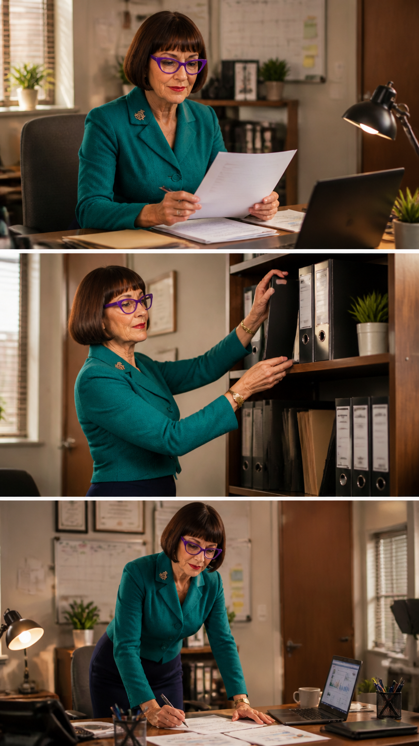 a small office - Geraldine says with total confidence This cover art